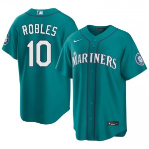 SEA Mariners Victor Robles #10 Teal Men Premium Jersey | MLB Collectible Baseball Uniform 7i6ic565