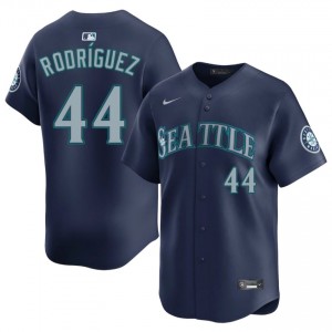 #44 Julio Rodriguez Navy On-Field Style Baseball Jersey | Men Authentic SEA MLB Apparel 24pwbd12